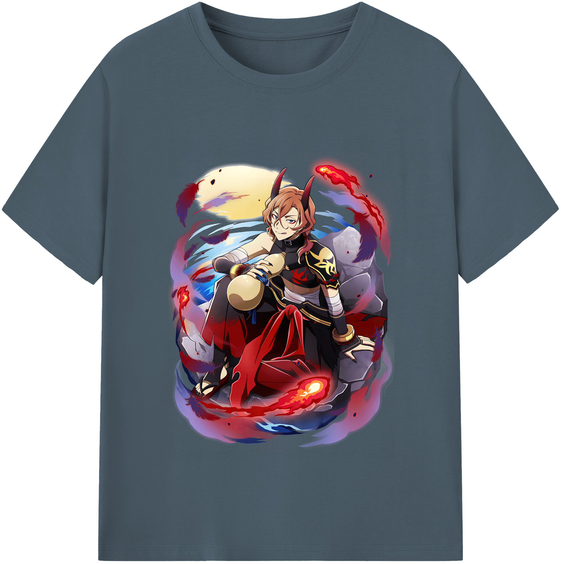 （画像用） 文豪ストレイドッグス Bungo Stray Dogs 綿100％半袖Tシャツ（フロントプリント）